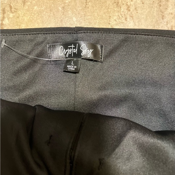 🖤🖤Rhinestone Bow Halter Top🖤SZ L NWT - Picture 6 of 16